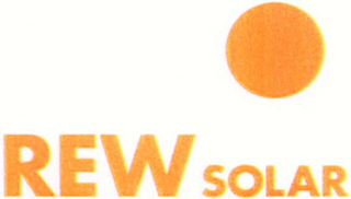 REW SOLAR logo