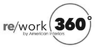 RE/WORK 360 BY AMERICAN INTERIORS logo