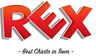 REX -BEST CHIVITO IN TOWN- logo