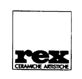 REX CERAMICHE ARTISTICHE logo