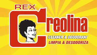 REX CREOLINA CLEANER & DEODORANT LIMPIA & DESODORIZA logo