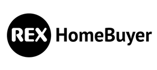 REX HOMEBUYER logo