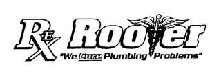 REX ROOTER "WE CURE PLUMBING PROBLEMS" logo
