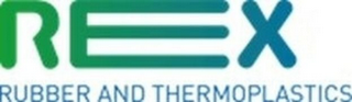 REX RUBBER AND THERMOPLASTICS logo