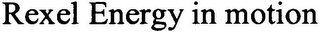 REXEL ENERGY IN MOTION logo