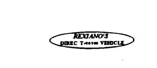 REXIANO'S DIREC T=TO YOU VEHICLE logo