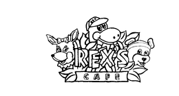 REX'S CAFE logo