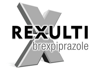 REXULTI BREXPIPRAZOLE X logo