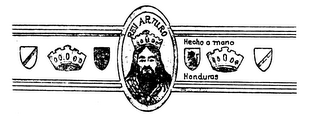 REY ARTURO HECHO A MANO HONDURAS logo