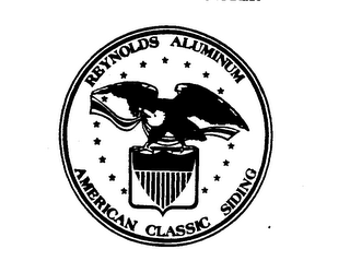 REYNOLDS ALUMINUM AMERICAN CLASSIC SIDING logo