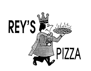 REY'S PIZZA logo