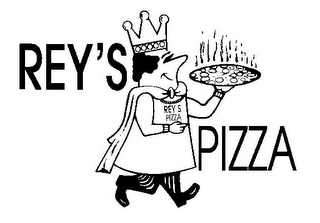 REY'S PIZZA logo