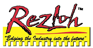 REZLOH EDGING THE INDUSTRY INTO THE FUTURE logo