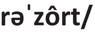 RE'ZORT/ logo