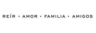 REÍR AMOR FAMILIA AMIGOS logo