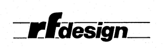 RF DESIGN logo