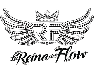 RF LA REINA DEL FLOW logo