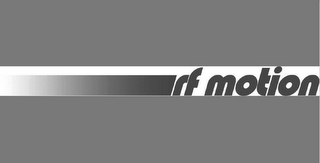 RF MOTION logo