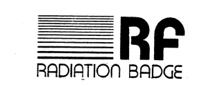 RF RADIATION BADGE logo