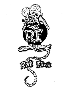 R.F. RAT FINK logo
