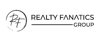 RF REALTY FANATICS GROUP logo