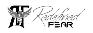 RF REDEFINED FEAR logo