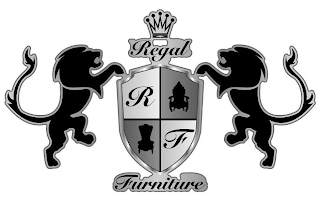 RF REGAL FURNITURE logo