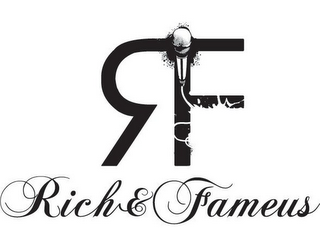RF RICH & FAMEUS logo