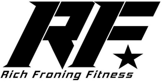 RF RICH FRONING FITNESS logo