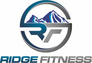 RF RIDGE FITNESS logo