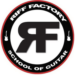 RF RIFF FACTORY SCHOOL OF GUITAR logo