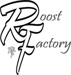 RF ROOST FACTORY logo