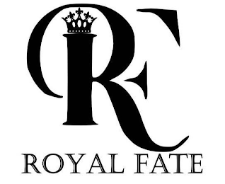 RF ROYAL FATE logo