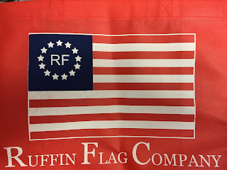 RF RUFFIN FLAG COMPANY logo