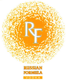 RF RUSSIAN FORMULA VODKA logo
