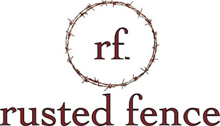 RF. RUSTED FENCE logo