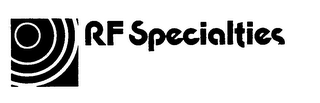 RF SPECIALTIES logo