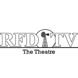RFD TV THE THEATRE logo
