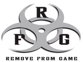 RFG REMOVE FROM GAME logo