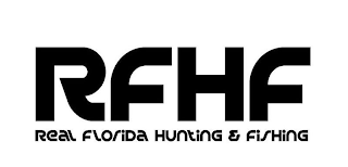 RFHF REAL FLORIDA HUNTING FISHING logo