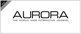 RFID AURORA THE WORLD WIDE INTERACTIVE JOURNAL logo