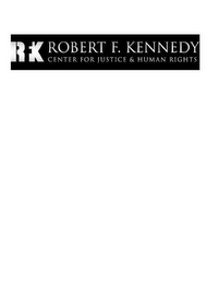 RFK ROBERT F. KENNEDY CENTER FOR JUSTICE & HUMAN RIGHTS logo