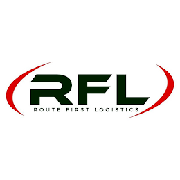 RFL ROUTE FIRST LOGISTICS logo