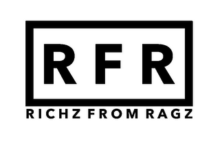 RFR RICHZ FROM RAGZ logo