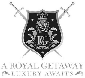 RG A ROYAL GETAWAY LUXURY AWAITS logo