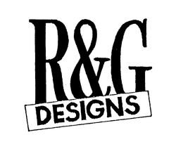R&G DESIGNS logo