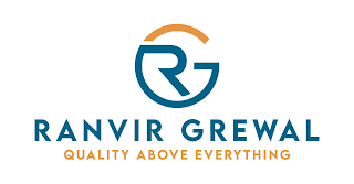 RG RANVIR GREWAL QUALITY ABOVE EVERYTHING logo