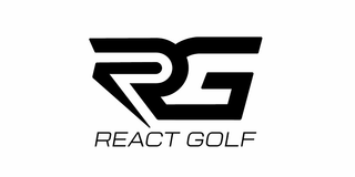 RG REACT GOLF logo