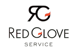 RG RED GLOVE SERVICE logo