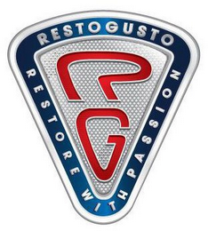 RG RESTOGUSTO RESTORE WITH PASSION logo